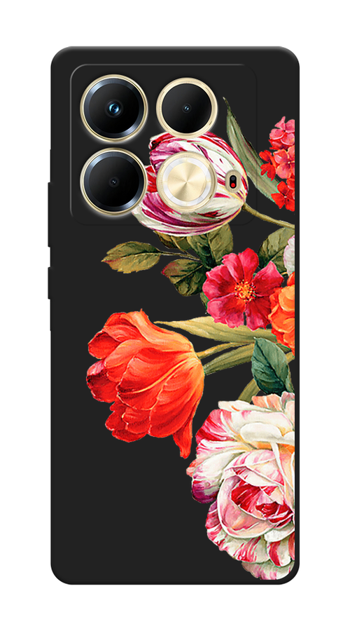 

Чехол Awog 3105852-1 для Infinix Note 40 "Весенний букет", Красный;розовый;зеленый, 3105852-1