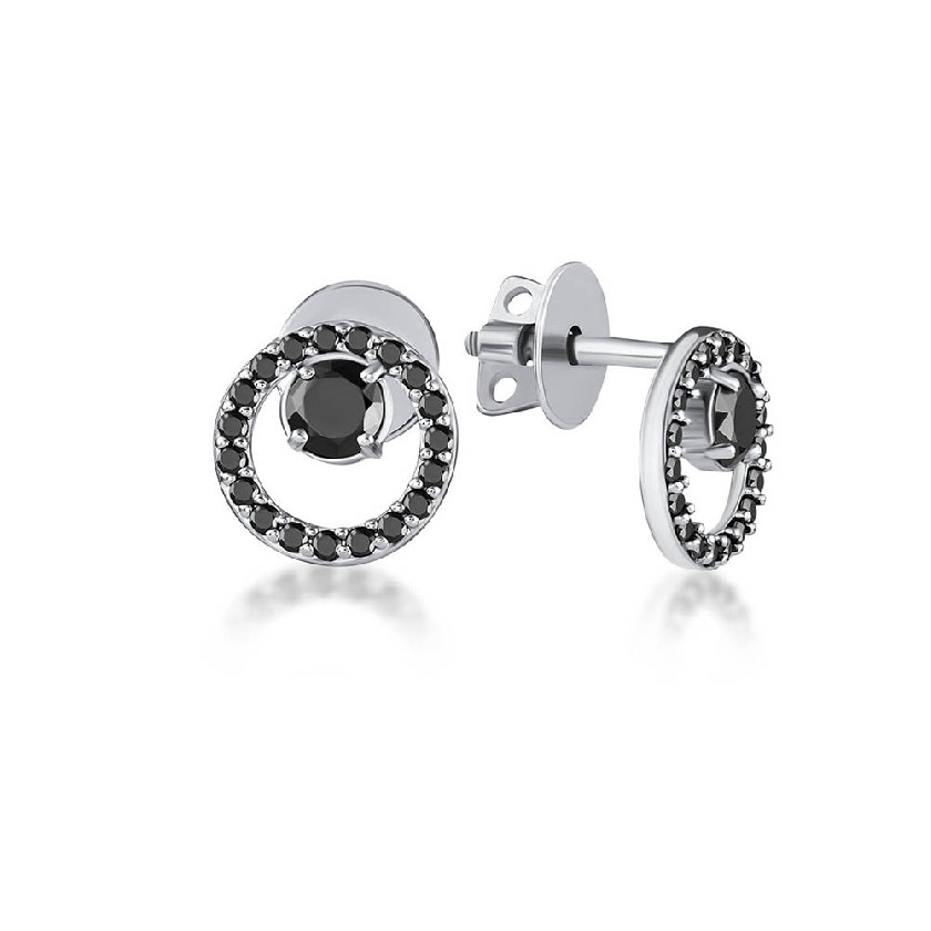 

Серьги из серебра с фианитом Jeda 3489.2, 3489.2