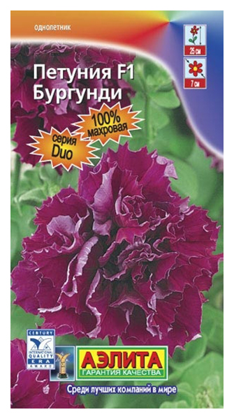 

Семена петуния Аэлита Бургунди F1 00-00569645 1 уп.