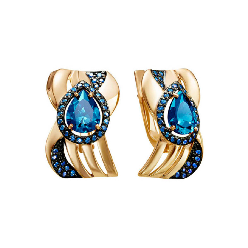 

Серьги из золота с топазом Maskom 200-1576_tpsst-101, 200-1576_tpsst-101