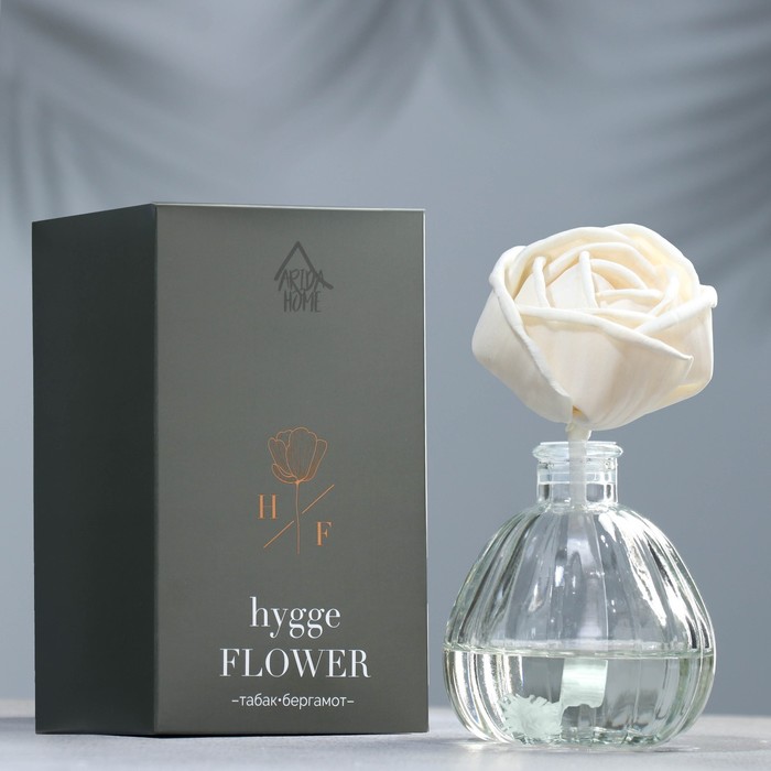 

Диффузор ароматический Hygge Flower #3 Табак Бергамот, 50мл