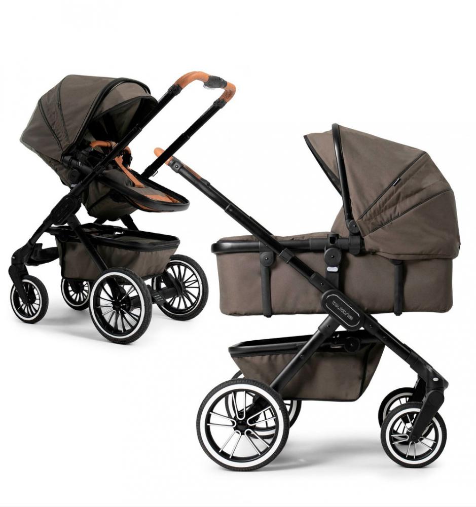 

Коляска 2 в 1 Teutonia trio black/urban coyote, Trio