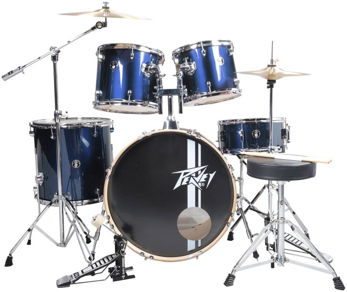 PEAVEY PV 5PC Drum Set Blue - Ударная установка акустическая