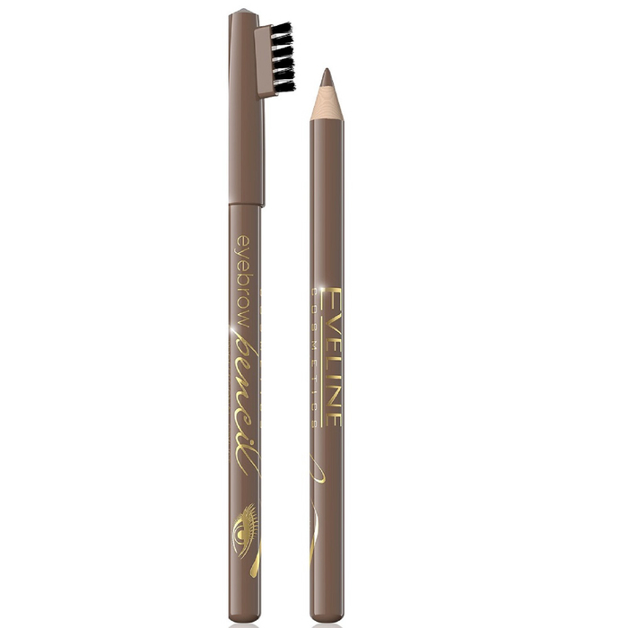 Карандаш для бровей Eveline Eyebrow Pencil тон light brown 206₽