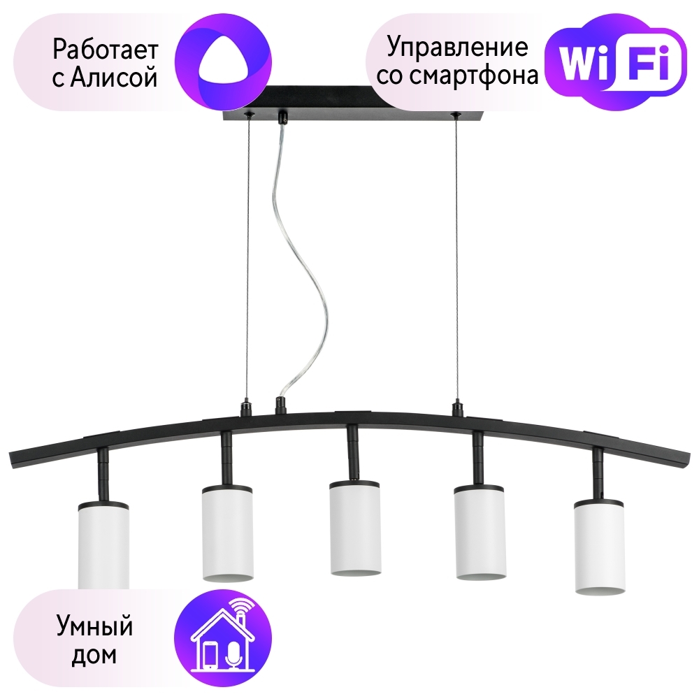 

LR735365 Подвесной светильник Rullo Lightstar с поддержкой Алисы, (комплект из 571735+2144