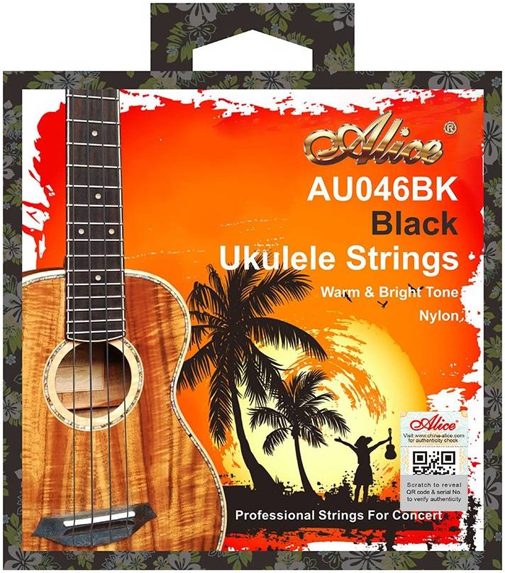 

ALICE AU046 BK-B - Струны для укулеле баритон