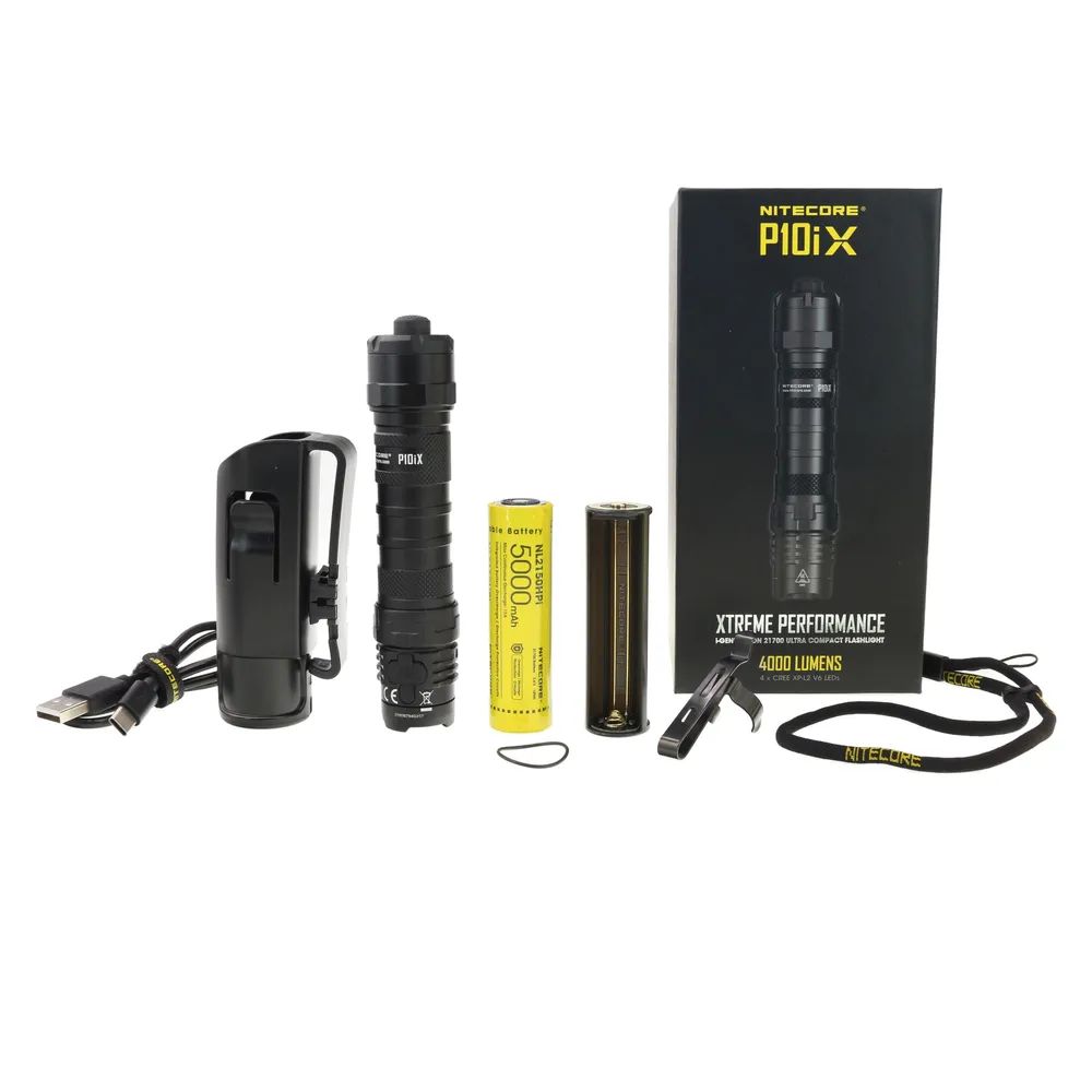 

Повседневный фонарь EDC Nitecore P10iX 4*CREE XP-L2 V6, фонарик ручной тактический, Разноцветный, P10iX 4*CREE XP-L2 V6