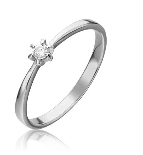 

Кольцо из золота р.  PLATINA jewelry 01-0450-00-101-1120-30, бриллиант, 01-0450-00-101-1120-30