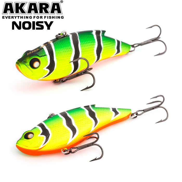 

Воблер Akara Noisy 85S 18 гр 5/8 oz 3,4 in A107, Разноцветный, Noisy