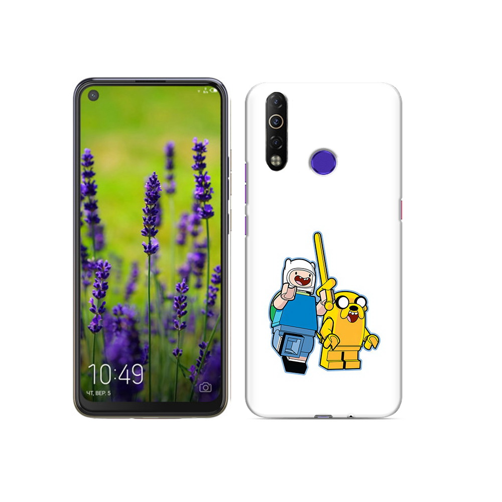 

Чехол MyPads Tocco для Tecno Camon 12 Air время приключений лего, Прозрачный, Tocco