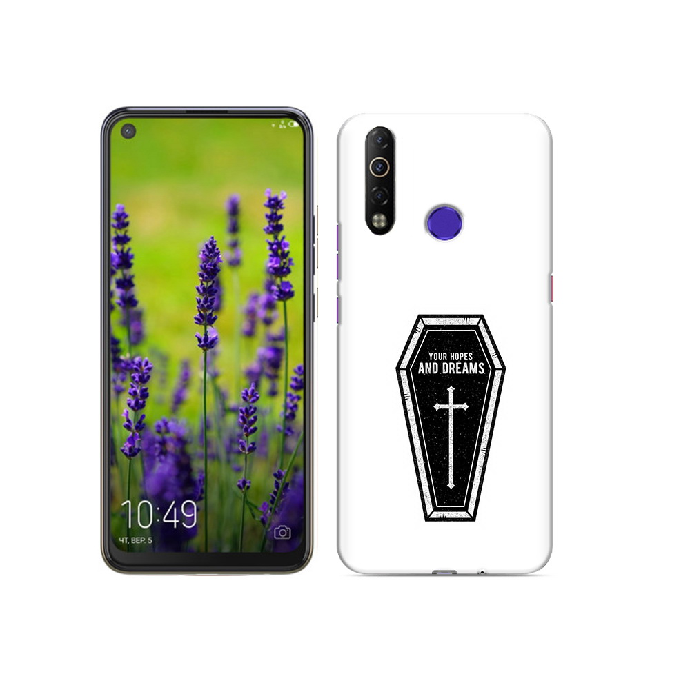 

Чехол MyPads Tocco для Tecno Camon 12 Air гроб с мечтами, Прозрачный, Tocco