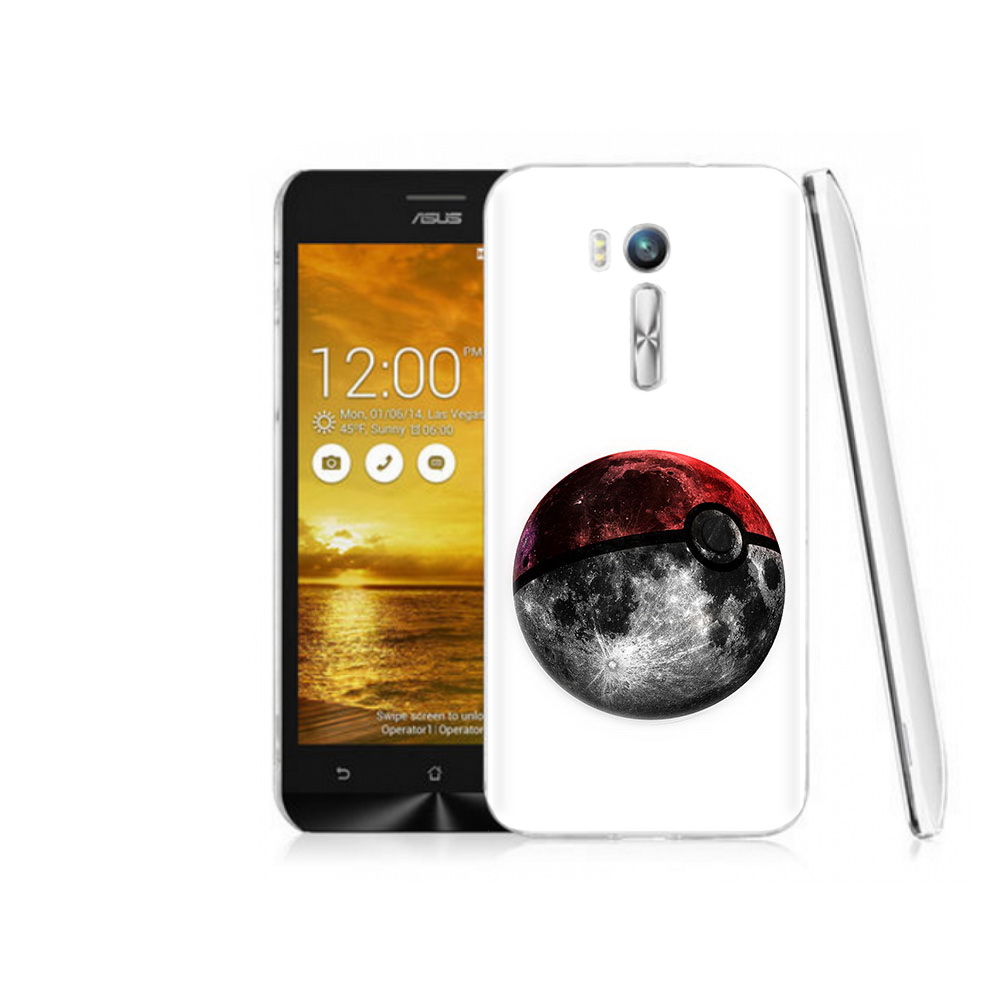 

Чехол MyPads Tocco для Asus ZenFone Go (ZB551KL) планета покебол, Прозрачный, Tocco
