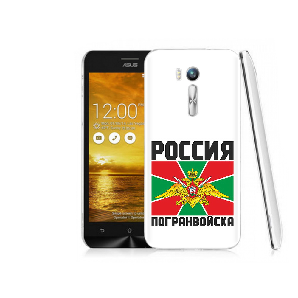 

Чехол MyPads Tocco для Asus ZenFone Go (ZB551KL) погранвойска, Прозрачный, Tocco