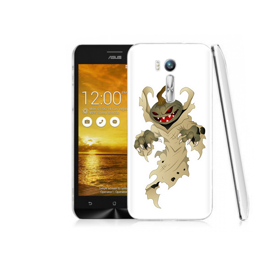 

Чехол MyPads Tocco для Asus ZenFone Go (ZB551KL) призрак хэллоуина, Прозрачный, Tocco