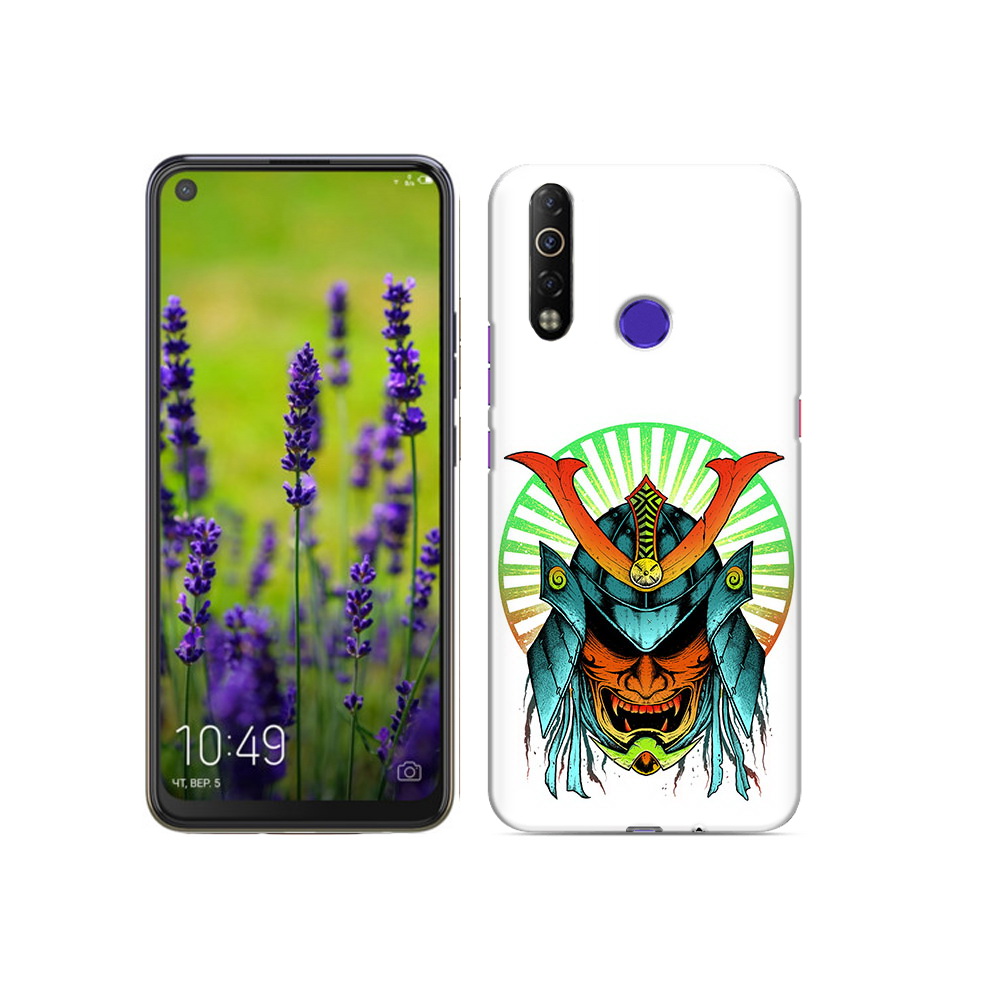 

Чехол MyPads Tocco для Tecno Camon 12 Air ешимитсу рисунок, Прозрачный, Tocco