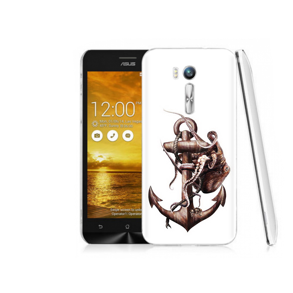 

Чехол MyPads Tocco для Asus ZenFone Go (ZB551KL) ржавый якорь, Прозрачный, Tocco