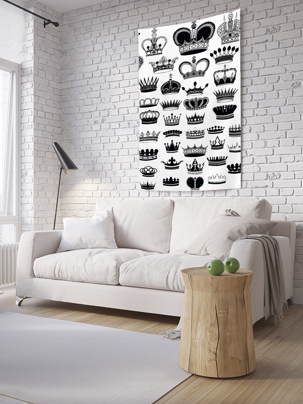 

Вертикальное фотопанно на стену JoyArty Эскиз короны 100x150 см, Эскиз короны