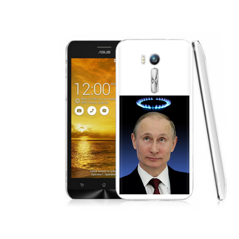 

Чехол MyPads Tocco для Asus ZenFone Go (ZB551KL) святой газ, Прозрачный, Tocco