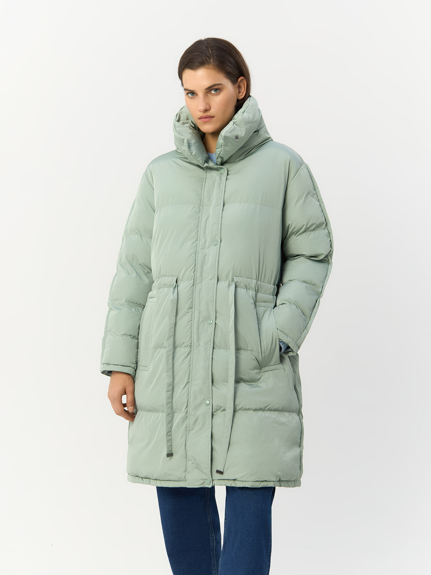 

Куртка женская GEOX W3628NT2850F3259 зеленая 46 EU, Зеленый, W3628NT2850
