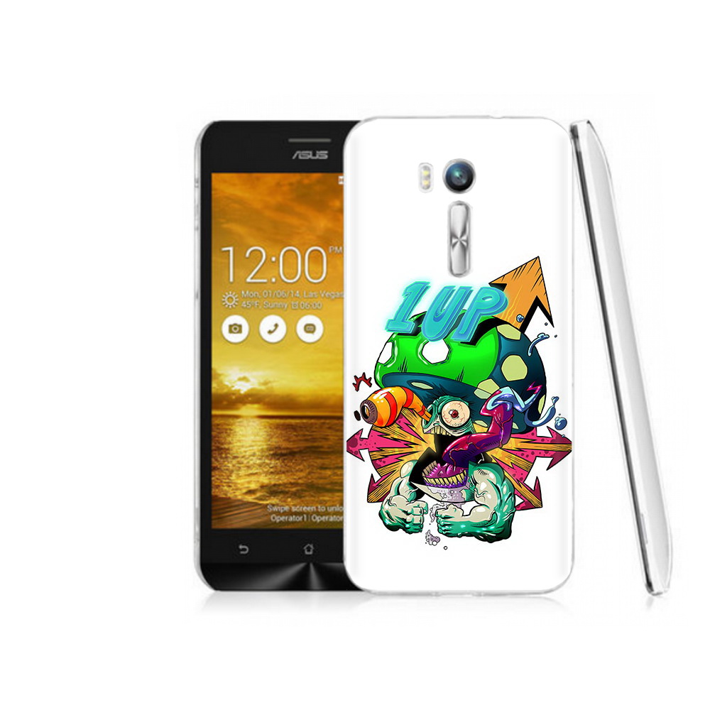 Чехол MyPads Tocco для Asus ZenFone Go (ZB551KL) сильный гриб абстракция