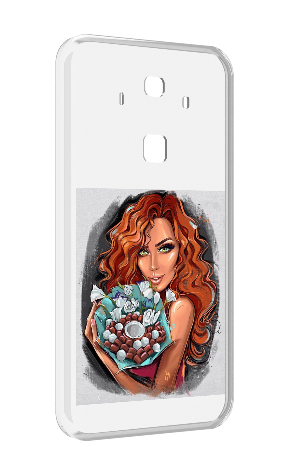 

Чехол MyPads девушка-с-кокосовым-букетом женский для Huawei Mate 10 Pro, Прозрачный, Tocco