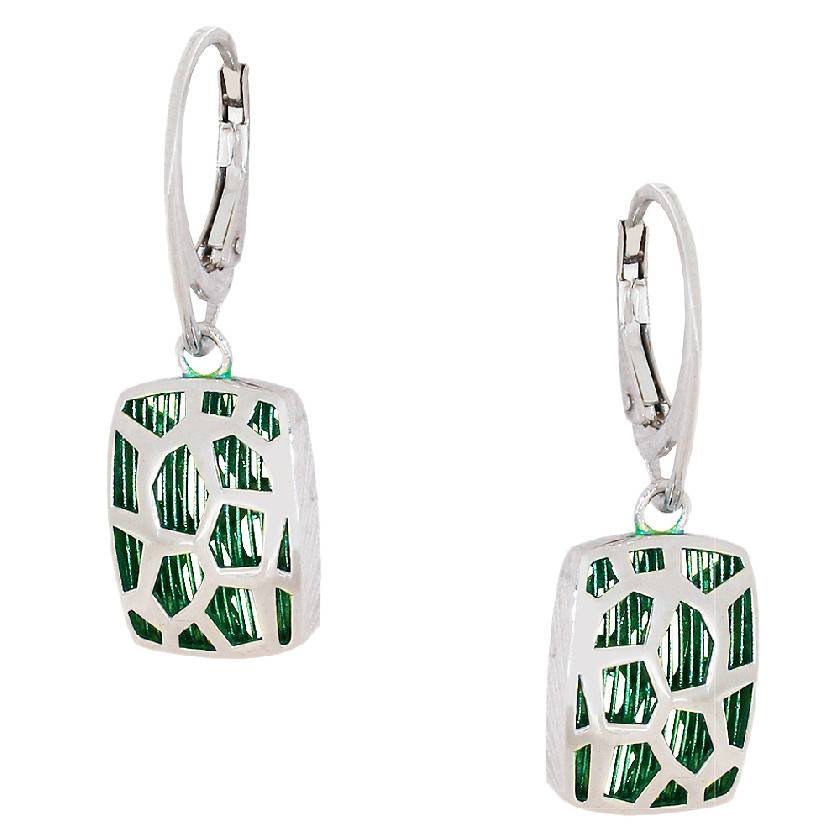 

Серьги из серебра с эмалью Stile-Italiano SI FOR1V, FOR1V