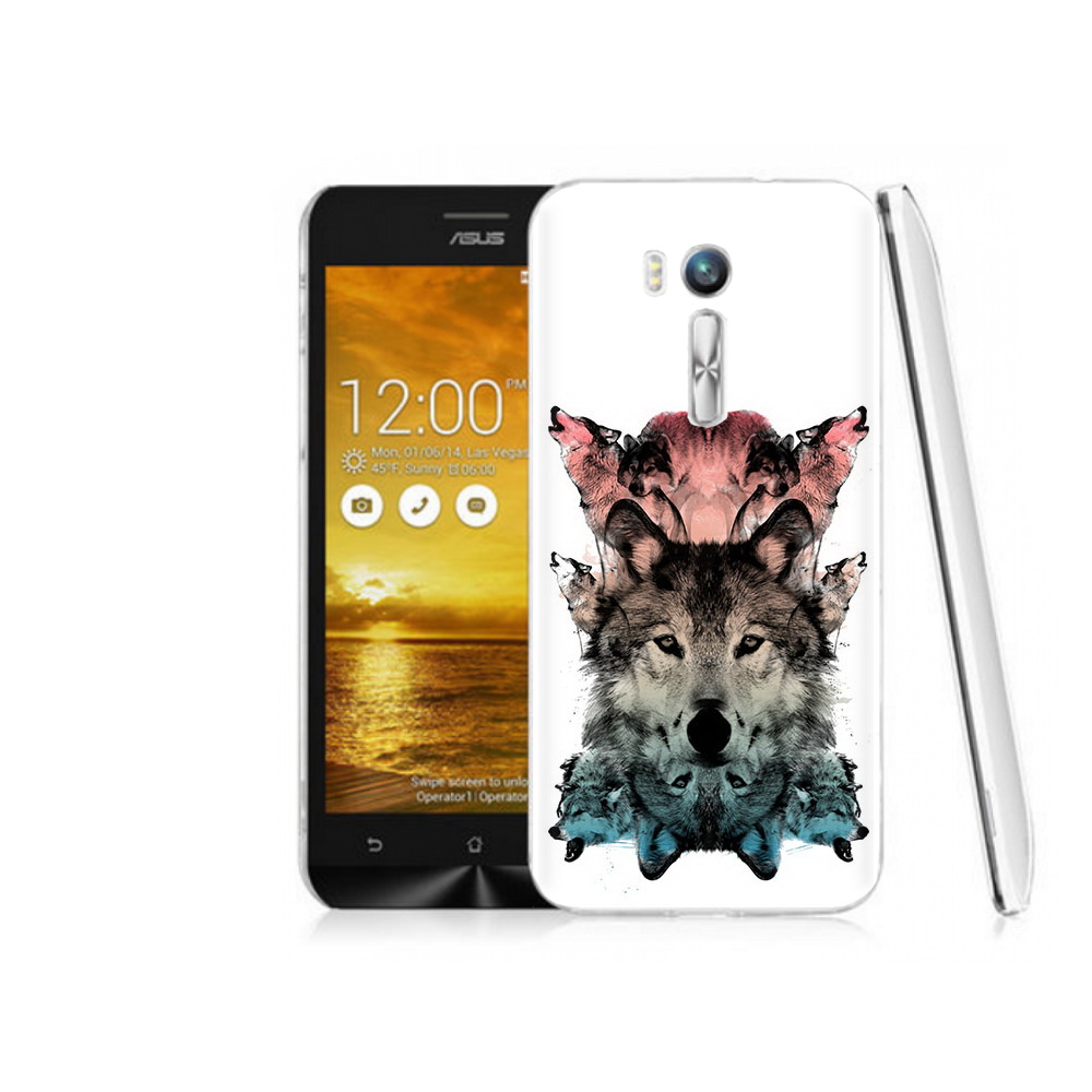 

Чехол MyPads Tocco для Asus ZenFone Go (ZB551KL) стая, Прозрачный, Tocco