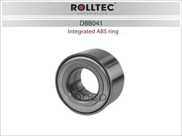 

Dbb041 Rolltec Подшипник Ступицы Колеса Переднего, Шариковый С Abs