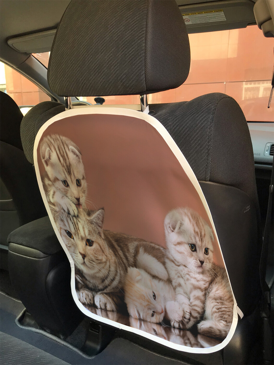 

Накидка на спинку сиденья JoyArty Кошачья мама, 45х62, Кошачья мама