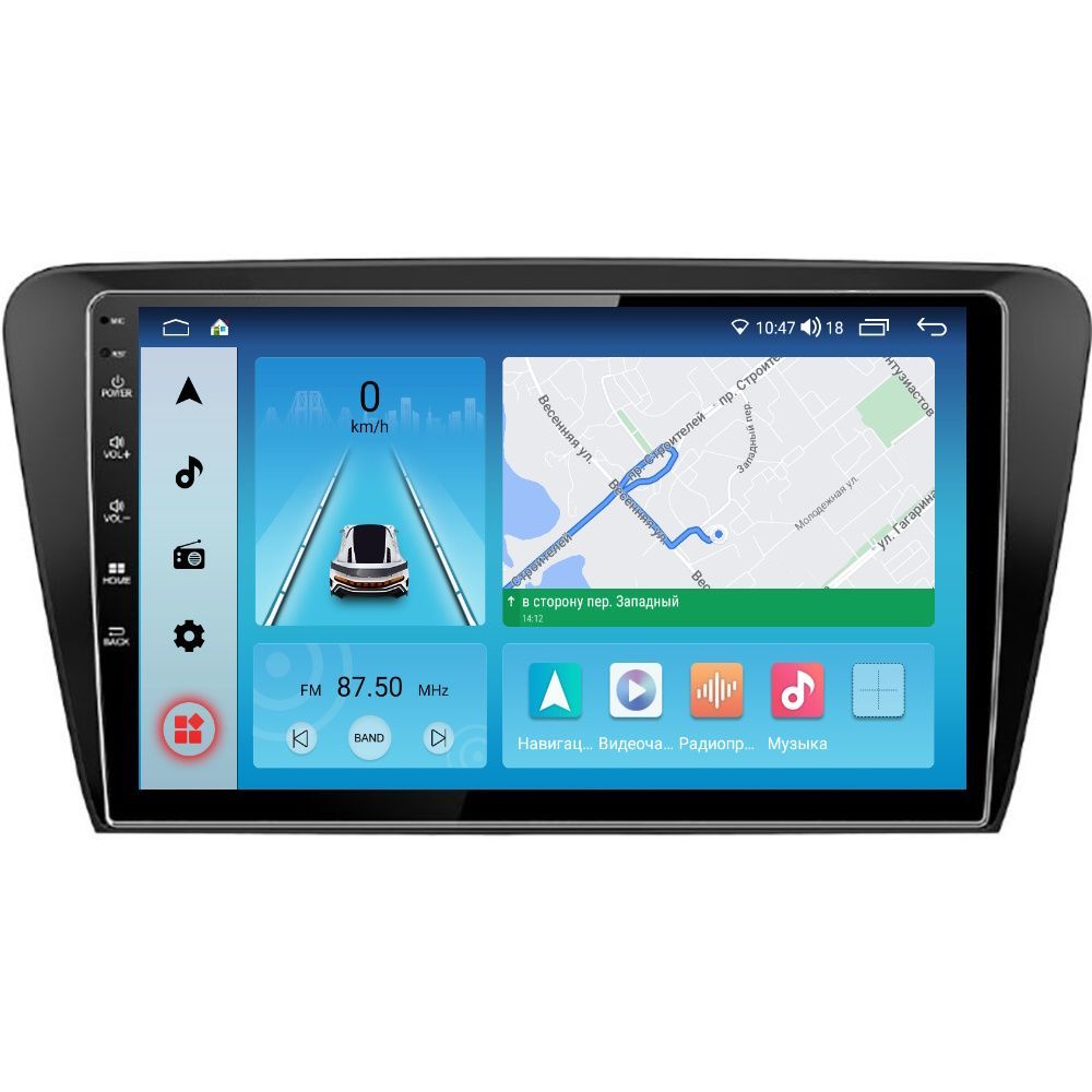 

Автомобильная Магнитола EpicAuto T18 Skoda Octavia A7 - Android 13 - Процессор 8 ядерный, 300_SkodaA7