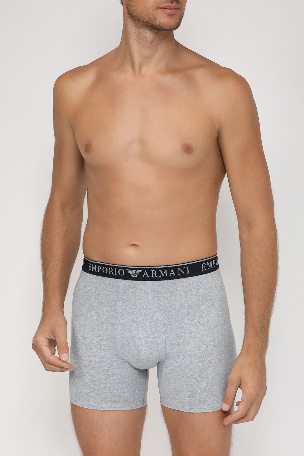 

Комплект трусов мужских Emporio Armani 111912 3F720 серый; синий L, 111912 3F720