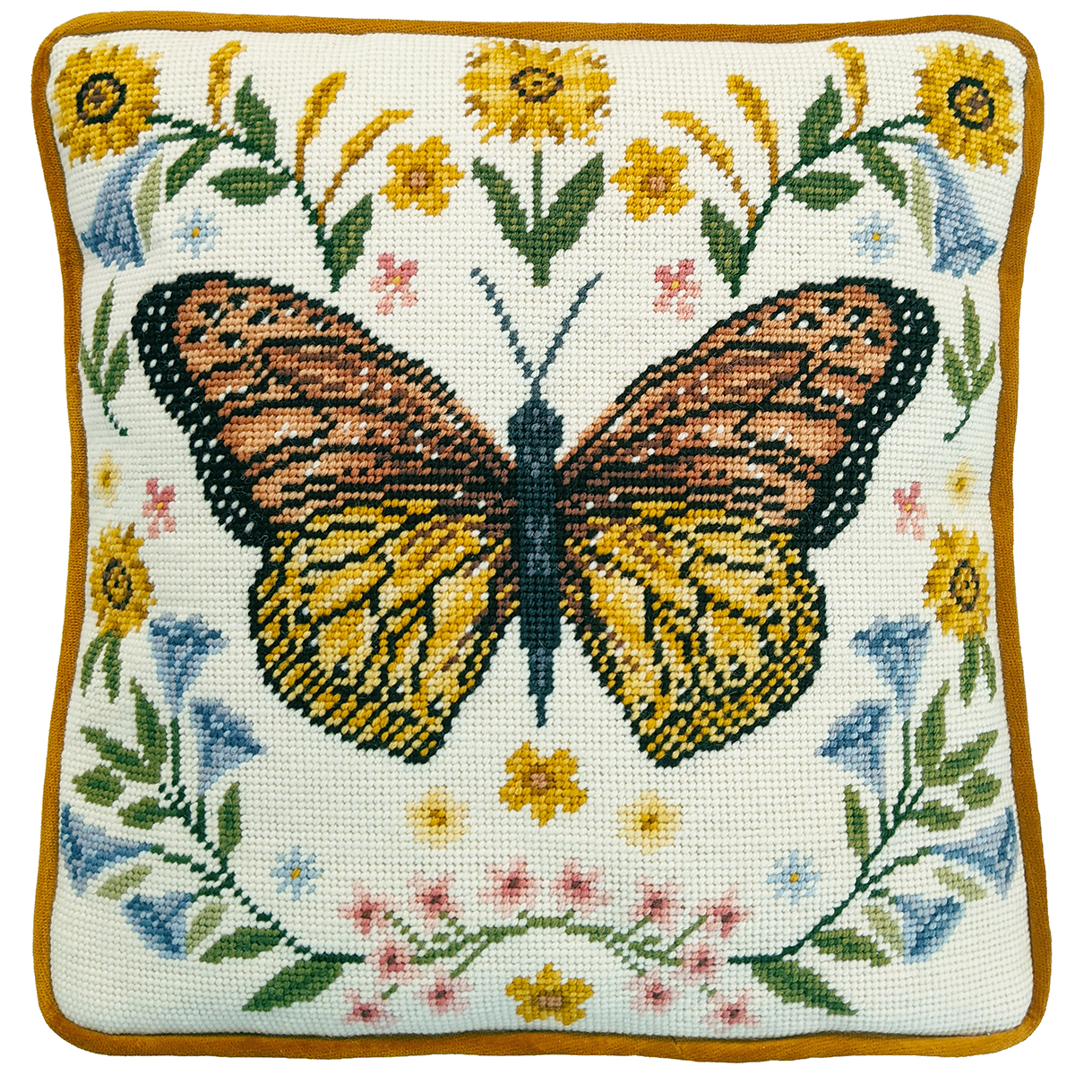 Вышивка крестом Bothy Threads Botanical Butterfly Tapestry, 35,5х35,5 см