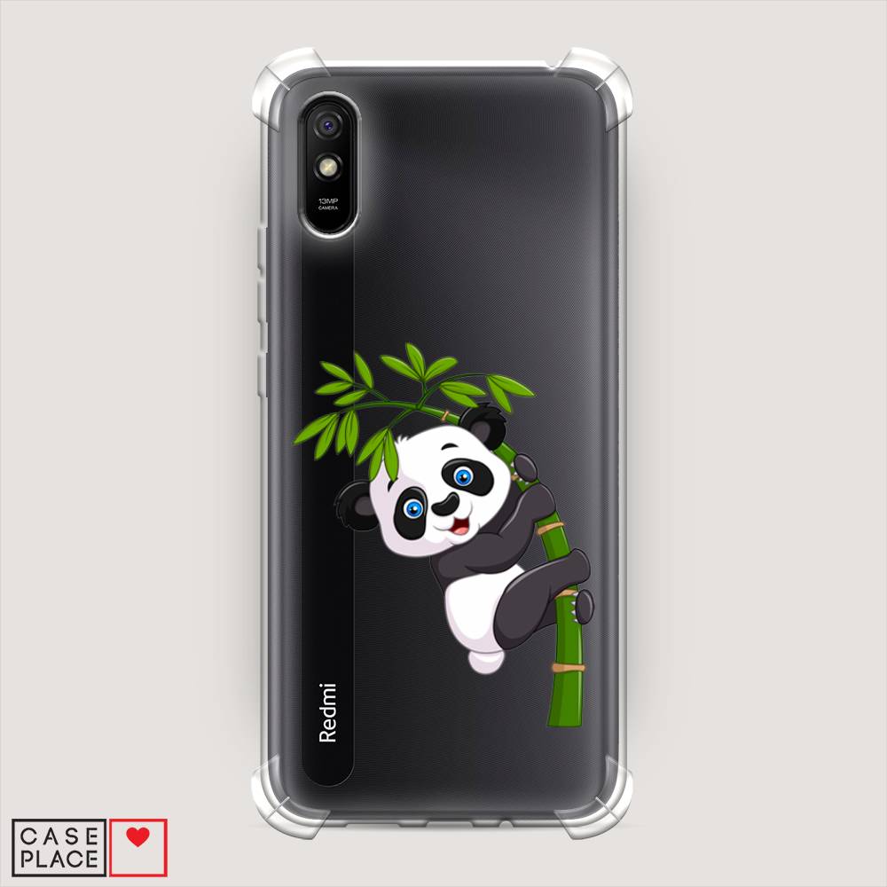 

Чехол Awog на Xiaomi Redmi 9A "Панда на бамбуке", Разноцветный, 38951-1