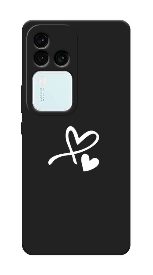 

Чехол Awog на Vivo V30 Pro/S18 Pro "Сердечко минимализм", Белый, 2610052-1