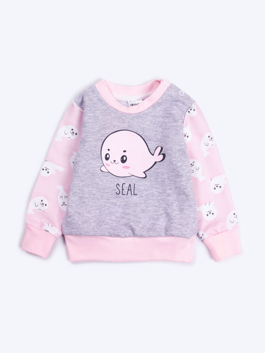 

Свитшот BABY SEAL КотМаркот 4580736 р.68, 4580736