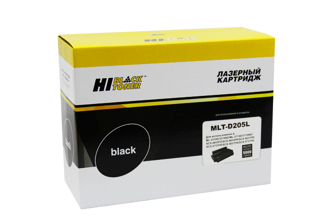 Картридж MLT-D205L Hi-Black подходит для Samsung ML-3310 3710 SCX-4833 5637 5000стр