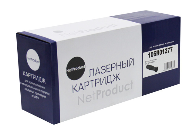 Картридж 106R01277 NetProduct подходит для Xerox WC 5016/5020B, 5K