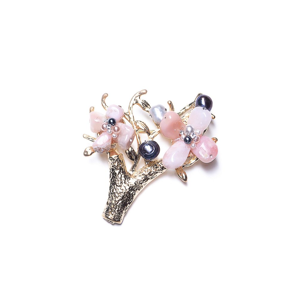 

Брошь из бижутерного сплава с swarovski Moon Paris MoS-21.10-006, MoS-21.10-006
