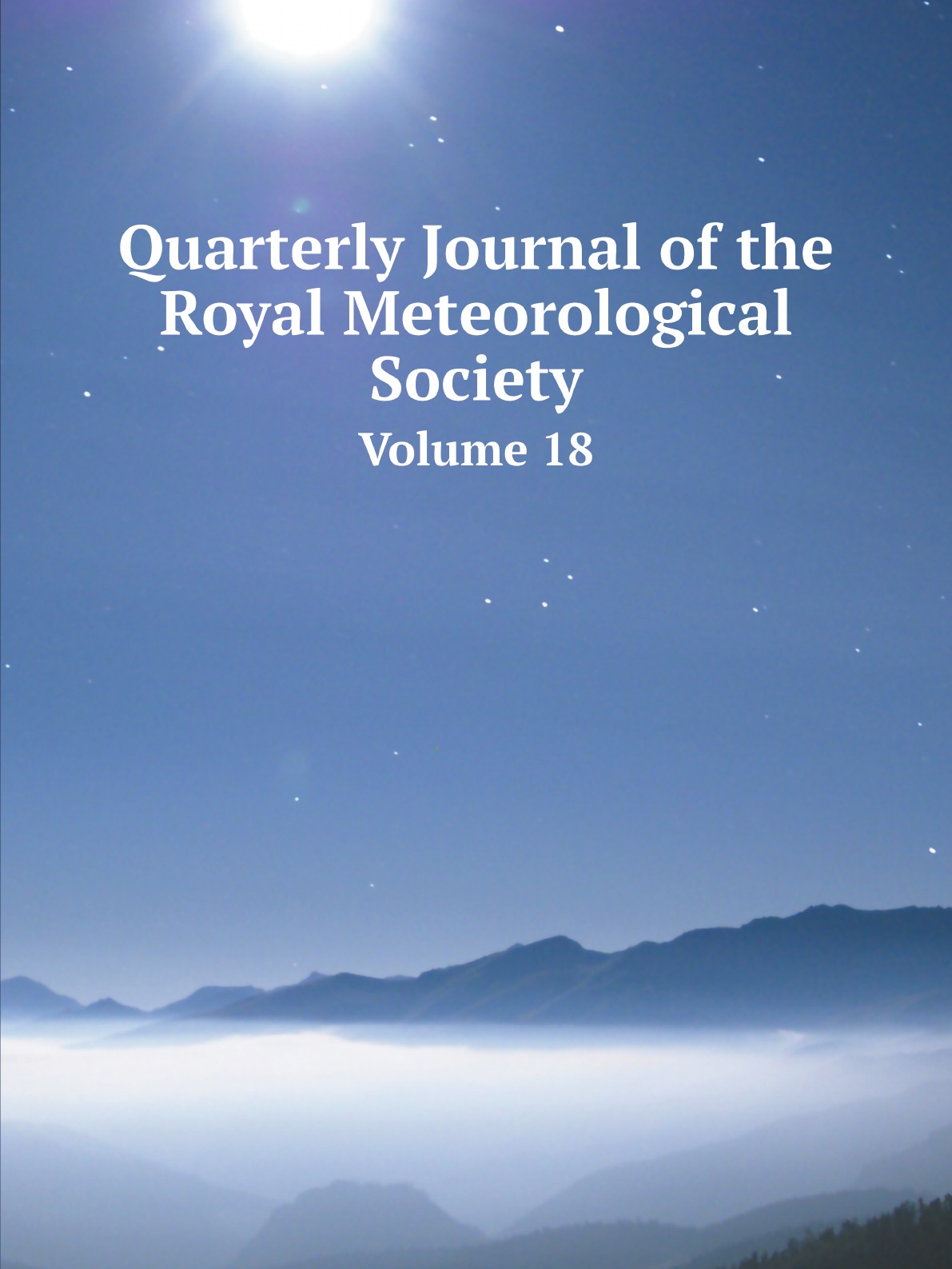 

Quarterly Journal of the Royal Meteorological Society