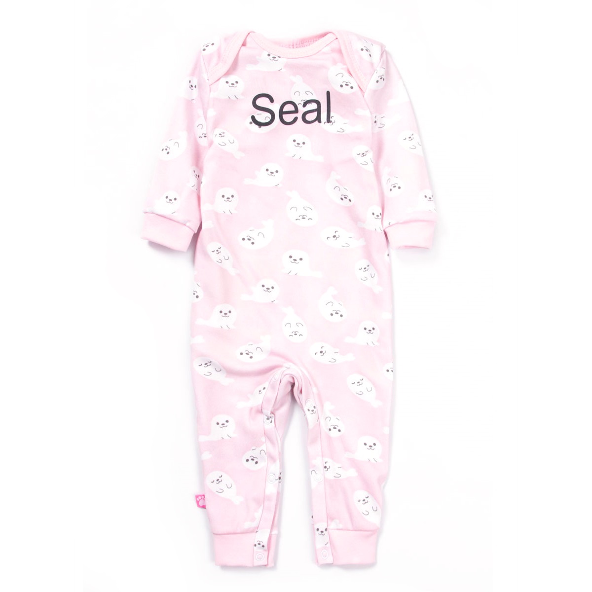 

Комбинезон детский BABY SEAL КотМаркот 6010734 розовый/серый р.62, 6600734