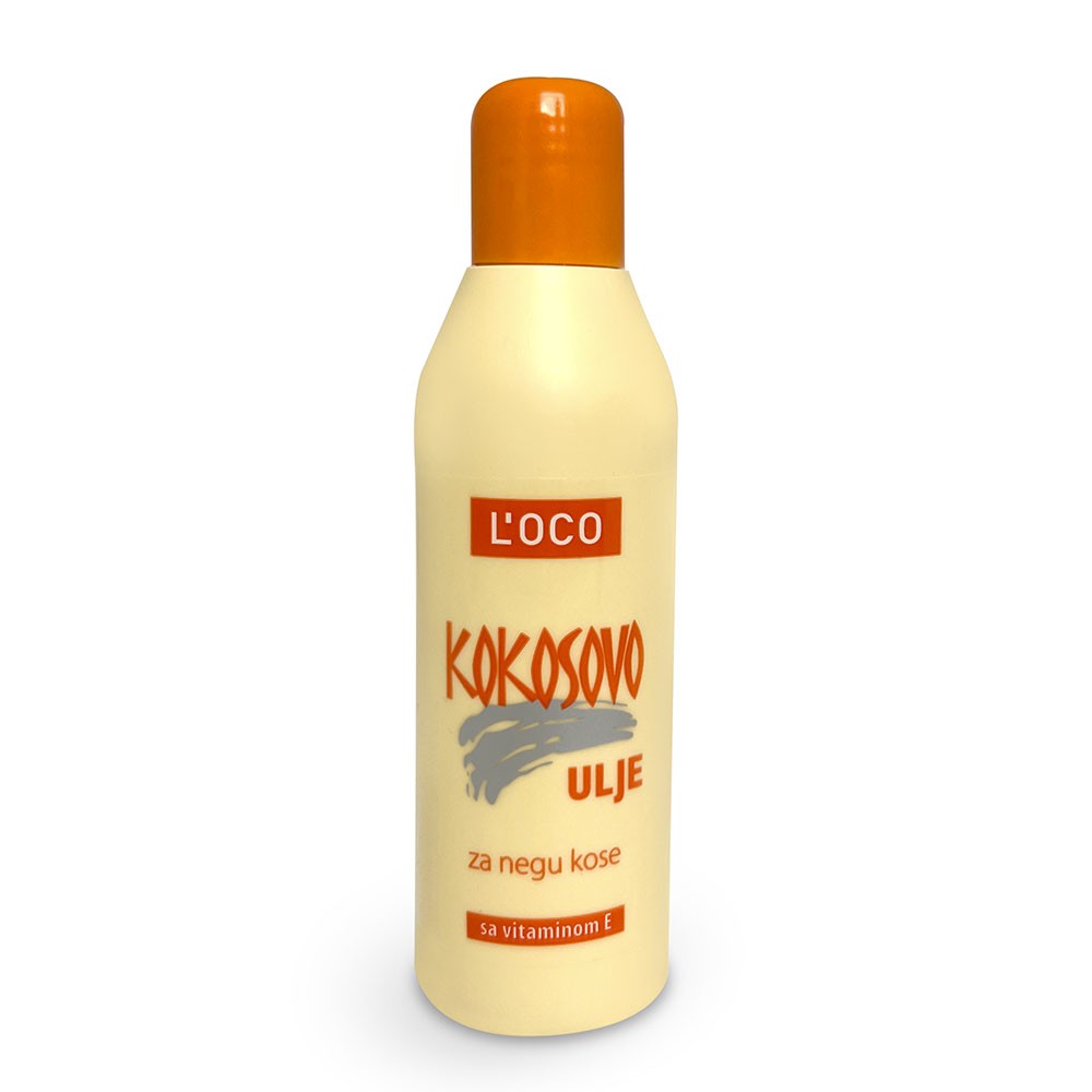 Масло для укладки волос  L'OCO Кокосовое 100мл универсальное кокосовое масло huile de coco масло 200мл