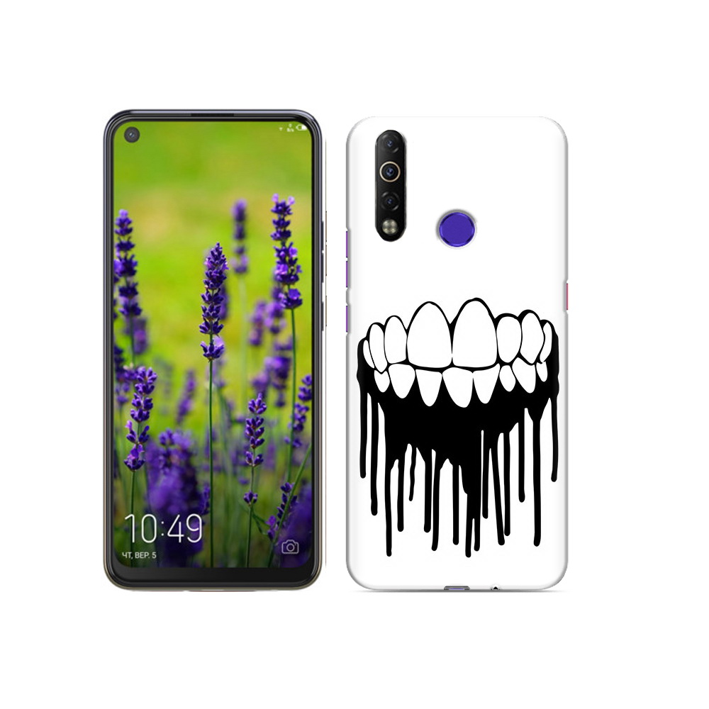 

Чехол MyPads Tocco для Tecno Camon 12 Air зубы, Прозрачный, Tocco