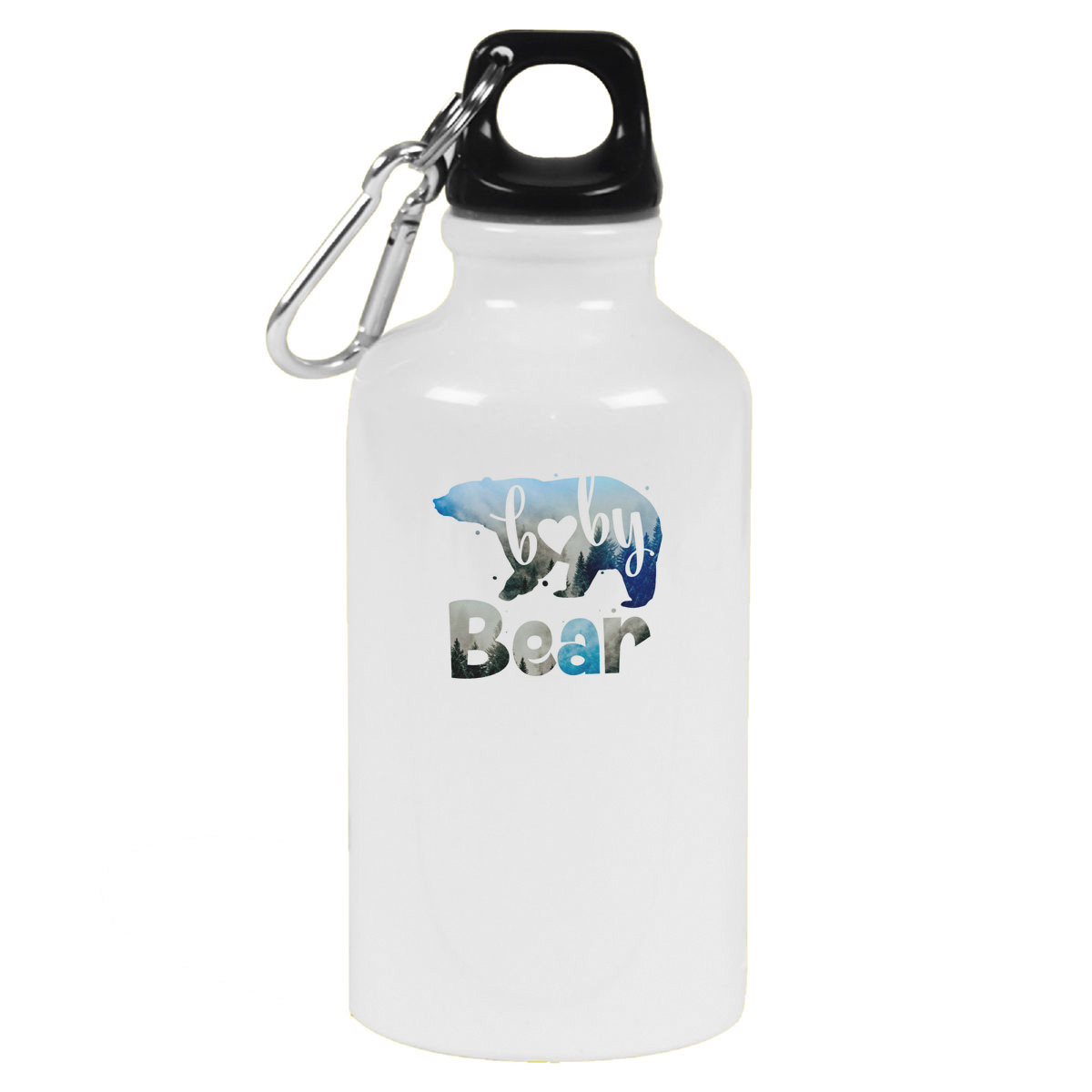 Бутылка спортивная CoolPodarok Семья. baby bear2
