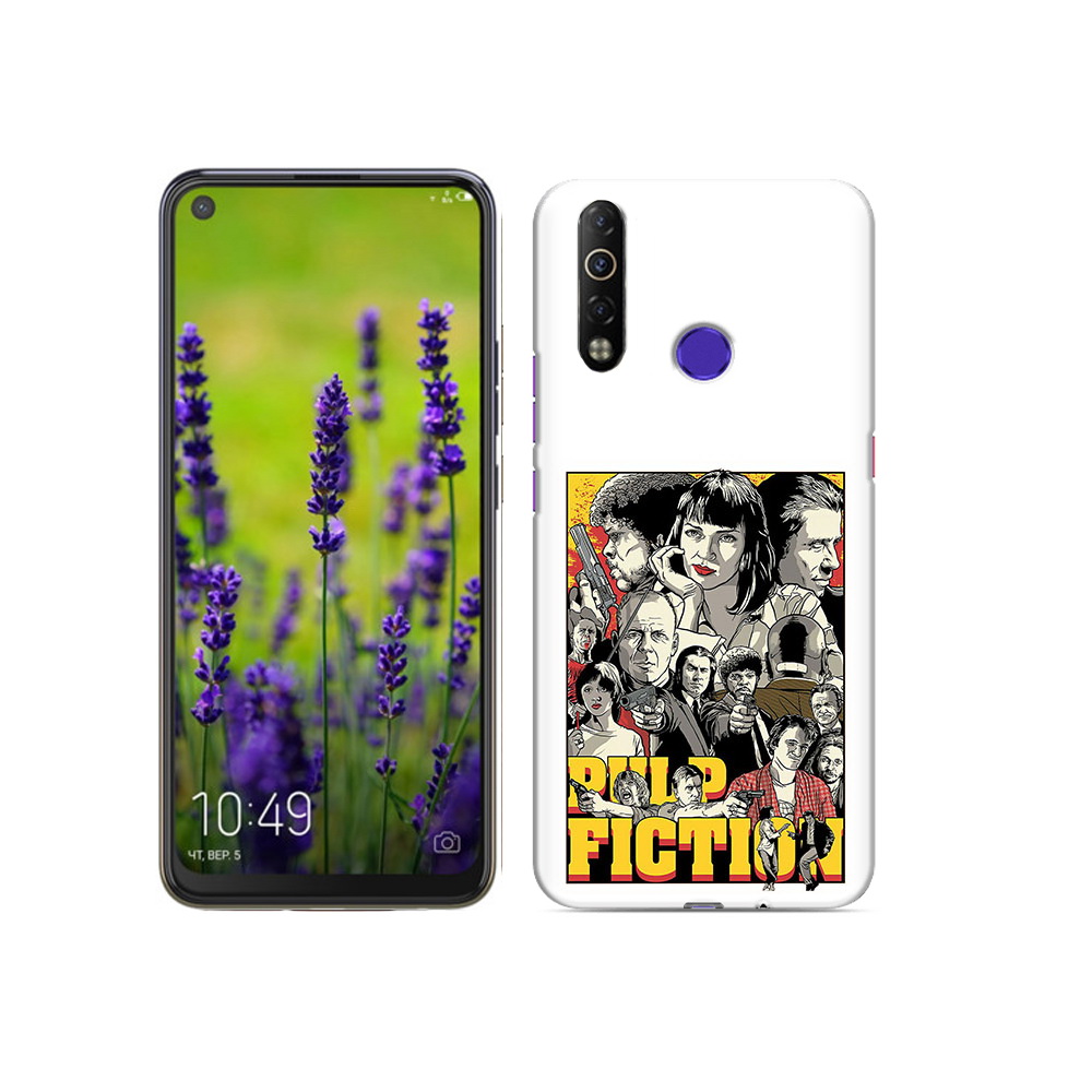 

Чехол MyPads Tocco для Tecno Camon 12 Air комикс картинка, Прозрачный, Tocco