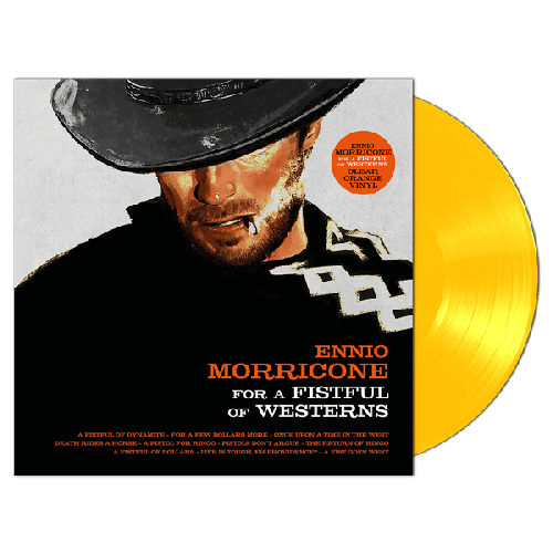 OST For A Fistful Of Westerns Ennio Morricone Clear, Limited (LP)