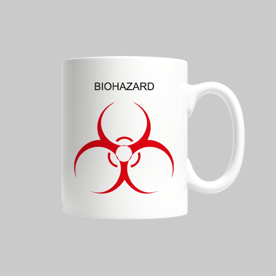 

Кружка Biohazard Биохазард рок атрибутика панк