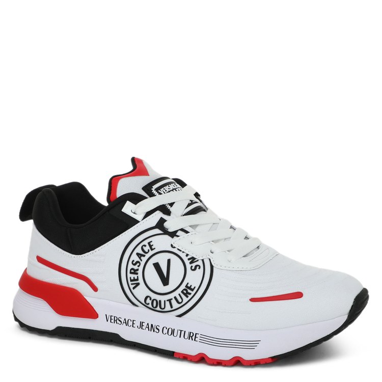

Кроссовки мужские Versace Jeans Couture 74YA3SA1 белые 41 EU, Белый, 74YA3SA1