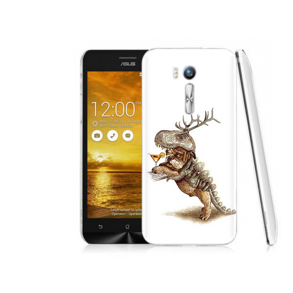 

Чехол MyPads Tocco для Asus ZenFone Go (ZB551KL) тематическая вечеринка, Прозрачный, Tocco