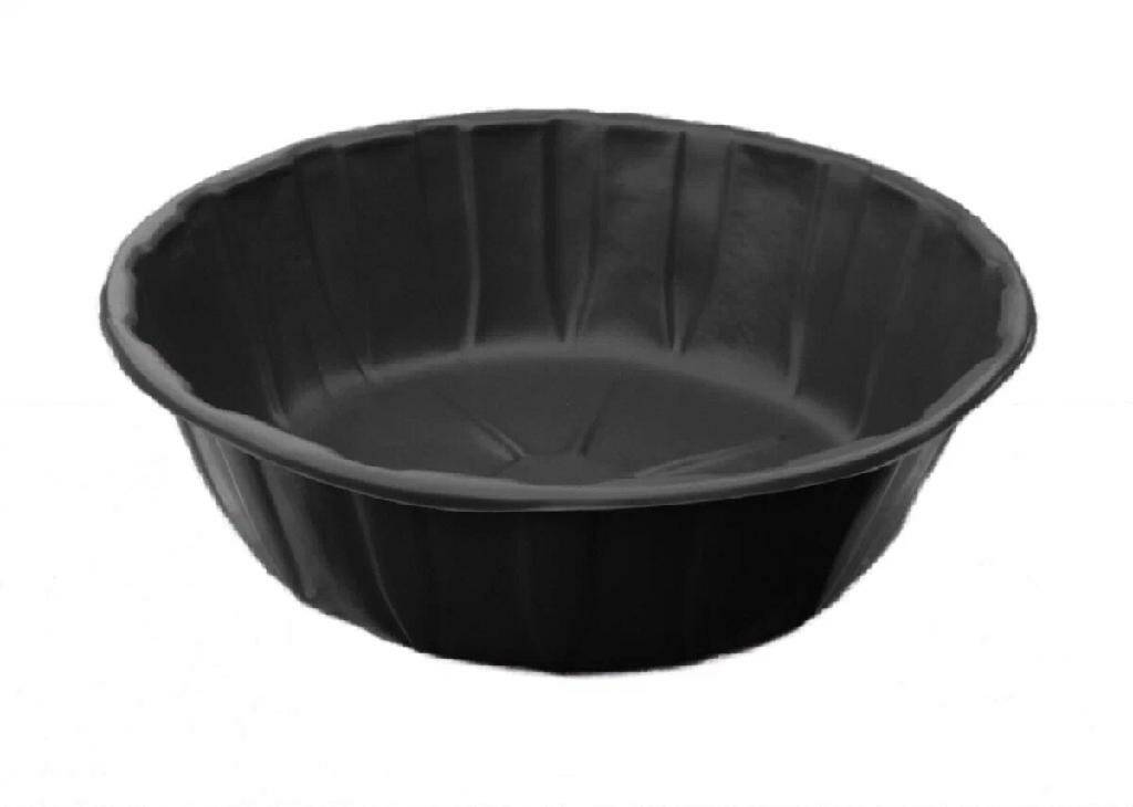 Декоративный садовый пруд GLQ прочный, 480 л, 135x135x45см, черный 480 GLQ