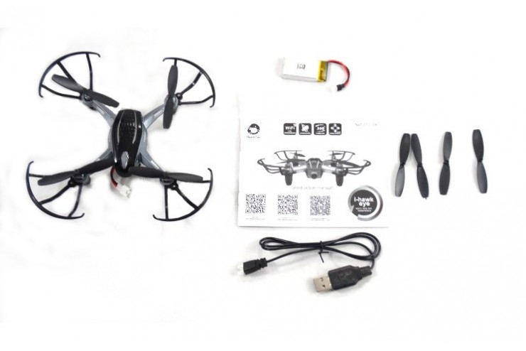 

Радиоуправляемый квадрокоптер Happy Cow с камерой WIFI FPV Happy Cow 777-390-BLACK